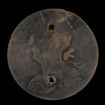 Canada, unknown, 1/2 penny <br /> 1838