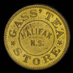Canada, Gass' Tea Store, no denomination <br /> 1882