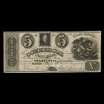 Canada, Commercial Bank of Fort Erie, 5 dollars <br /> July 20, 1836