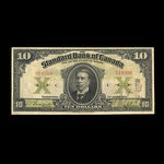 Canada, Standard Bank of Canada, 10 dollars <br /> January 2, 1919