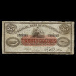 Canada, Commercial Bank of Newfoundland, 5 pounds <br /> January 1, 1874