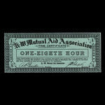 Canada, K.-W. Mutual Aid Association, 1/8 hour <br /> 1935