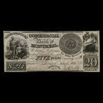 Canada, Commercial Bank of Montreal, 20 dollars <br /> October 10, 1835