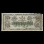 Canada, Bank of British North America, 10 dollars <br /> August 1, 1870