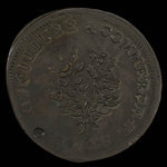 Canada, Numismatic & Antiquarian Society of Montreal, 1 sou <br /> 1865