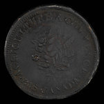 Canada, Numismatic & Antiquarian Society of Montreal, 1 sou <br /> 1865