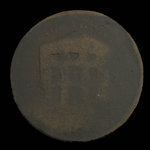 Canada, unknown, 1/2 penny <br /> 1840
