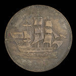 Canada, unknown, 1/2 penny <br /> 1838