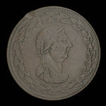 Canada, unknown, 1 penny <br /> 1814
