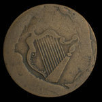 Canada, unknown, 1/2 penny <br /> 1838