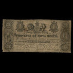 Canada, Province of Nova Scotia, 1 pound <br /> May 1, 1848