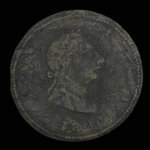 Canada, unknown, 1/2 penny <br /> 1820