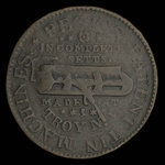 Canada, unknown, 1/2 penny <br /> 1838