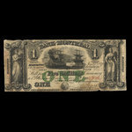 Canada, Bank of Montreal, 1 dollar <br /> January 1, 1849