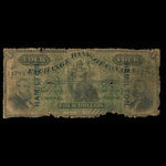 Canada, Exchange Bank of Canada, 4 dollars <br /> October 1, 1872