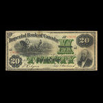 Canada, Imperial Bank of Canada, 20 dollars <br /> October 1, 1915