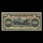 Canada, Bank of Nova Scotia, 50 dollars <br /> July 2, 1920