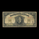 Canada, Standard Bank of Canada, 10 dollars <br /> January 2, 1914
