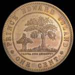 Canada, Victoria, 1 cent <br /> 1871