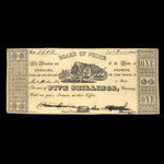Canada, Cobourg Board of Police, 1 dollar <br /> December 20, 1848