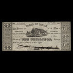 Canada, Cobourg Board of Police, 2 dollars <br /> December 26, 1848