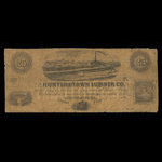 Canada, Hunterstown Lumber Co., 25 cents <br /> May 1, 1865