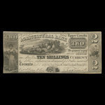 Canada, Agricultural Bank (Toronto), 2 dollars <br /> November 1, 1835