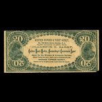 Canada, Western Express & Ticket Agency, no denomination <br /> 1895