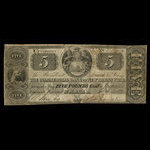 Canada, Commercial Bank of New Brunswick, 5 pounds <br /> June 1, 1853