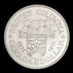 Canada, Elizabeth II, 1 dollar <br /> 1971
