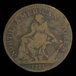 Canada, unknown, 1/2 penny <br /> 1781