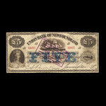 Canada, Union Bank of Newfoundland, 5 pounds <br /> August 1, 1883