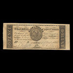 Canada, W. & J. Bell, 30 pence <br /> August 1, 1838