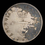 Great Britain, George IV, 1/4 dollar <br /> 1822