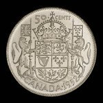 Canada, George VI, 50 cents <br /> 1952
