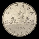 Canada, George VI, 1 dollar <br /> 1950