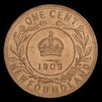 Canada, Edward VII, 1 cent <br /> 1909