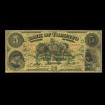 Canada, Bank of Toronto (The), 5 dollars <br /> February 1, 1906