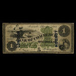 Canada, Canadian Bank of Commerce, 1 dollar <br /> May 1, 1867