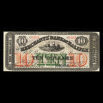 Canada, Merchants' Bank of Halifax, 10 dollars <br /> January 1, 1878