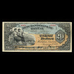 Canada, Merchants' Bank of Halifax, 20 dollars <br /> January 1, 1883
