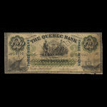 Canada, Quebec Bank, 2 dollars <br /> January 2, 1863