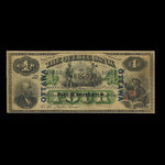 Canada, Quebec Bank, 4 dollars <br /> October 1, 1870