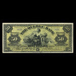 Canada, Quebec Bank, 50 dollars <br /> January 3, 1911