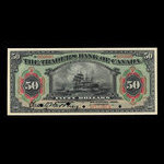 Canada, Traders Bank of Canada, 50 dollars <br /> January 2, 1909