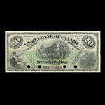 Canada, Union Bank of Canada (The), 20 dollars <br /> June 1, 1907