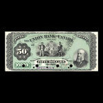 Canada, Union Bank of Canada (The), 50 dollars <br /> June 1, 1893