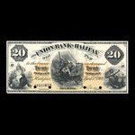 Canada, Union Bank of Halifax, 20 dollars <br /> April 1, 1900