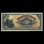 Jamaica, Royal Bank of Canada, 5 pounds <br /> January 2, 1911