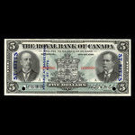 St. Kitts, Royal Bank of Canada, 5 dollars <br /> January 2, 1913